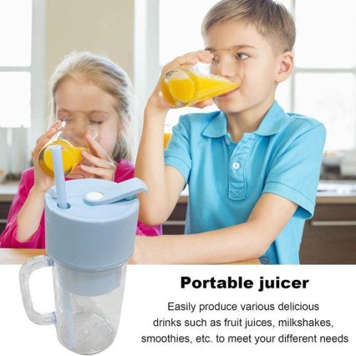 Portable 2 in 1 Crusher Juicer USB Rechargeable Compact Mixer - Vishvasi - Local to Global.