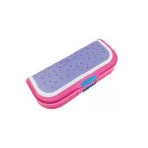 Multipurpose Compass Box Pencil Box with 2 Compartments for School