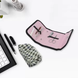 Professional Nail Clippers Kit 7 Piece Manicure Set with Travel Case