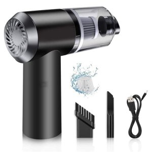 2-in-1 Car Vacuum Cleaner  120W High-Power Handheld Wireless Vacuum