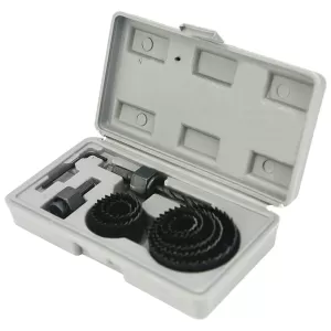 High quality Wood Hole Saw Cutting Set 11 Pcs 1964mm Multicolour