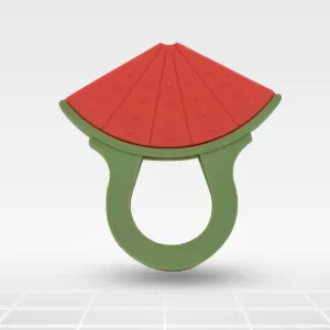 Baby Silicone Teether  Fruit Teether for Toddlers  100% Food Grade  Non Toxic and  Latex Free 1 PC