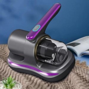 Powerful Portable Handheld Vacuum Cleaner Low Noise Bed & Car Seat Cleaner