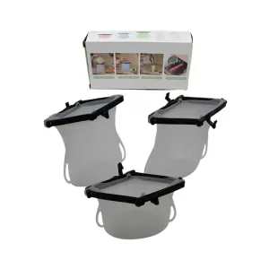 Reusable Silicone Food Storage Bag  3 Bag Set  Leakproof Flat Bottom Freezer and Sandwich Bags
