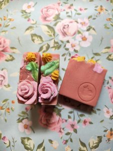 Rose Clay Cold Processed Artisan Soap - for Normal to Oily Skin