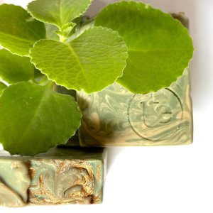 French Green Clay Artisan Soap - for normal to dry skin