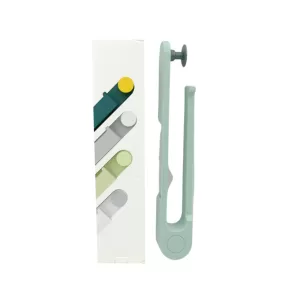 Wall Mounted Towel Holder Rack with Round Hook  Multifunctional Towel Rack Plastic Cloth Storage for Home 1 PC