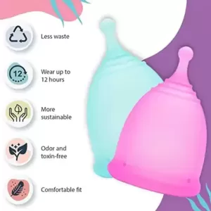 Reusable Menstrual Cup for Women and Girls  Manage Your Menstrual Cycle