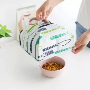 Foldable Food Covers  Anti Dust Heat Preservation Anti Fly Mosquito Kitchen Lid
