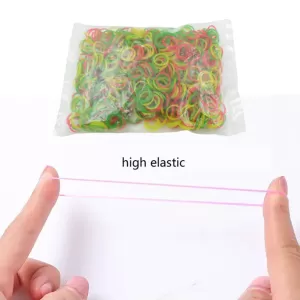Elastic Rubber Bands for Office Home and Kitchen Accessories  Flexible Reusable and Unbreakable