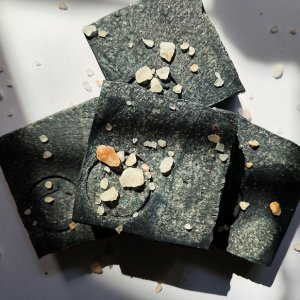 Activated Charcoal Olive & Salt Soap