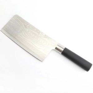 Stainless Steel Damascus Cleaver Knife 12 Inch