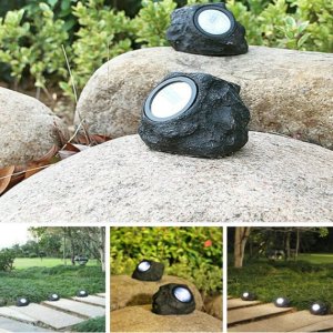 Solar Rock Light for Garden