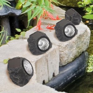 Solar Rock Light for Garden
