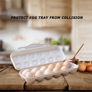 Egg Holder Storage 18 Grid Shock Proof Container