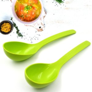 Plastic Kitchen Serving Ladles 2 Piece