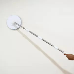 Round Shape Mop Head 1 Extra Pad Clean Water Spin Mop with Separate Bucket