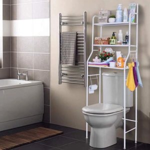 Multi Layer Toilet Storage Rack Bathroom Shelf Organizer