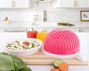 Salad Cutter Bowl Easy 60-Second Salad Maker