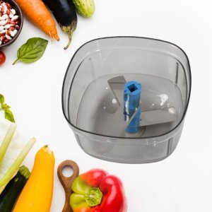 Manual Food Push Chopper with 3 Steel Blades B Grade