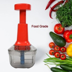 Manual Food Push Chopper with 3 Steel Blades B Grade