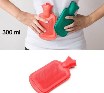 Small Rubber Hot Water Heating Pad for Pain Relief