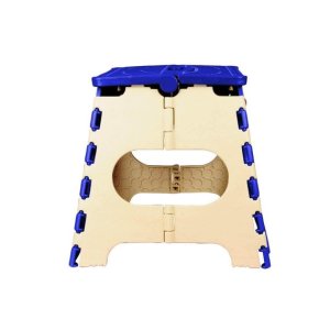 12 Inch Plastic Folding Step Stool with Handle
