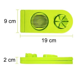2 in 1 Egg Cutter Slicer Kitchen Gadget for Easy Slicing