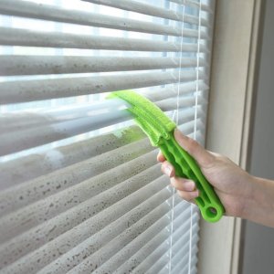 Window Blind Cleaner Duster Brush Microfiber Sleeves