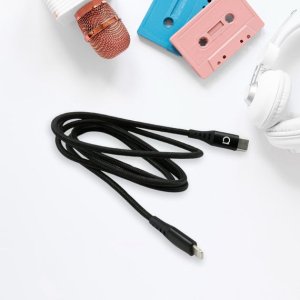 2 in 1 USB C Lightning Cable for Fast Charging & Data Transfer