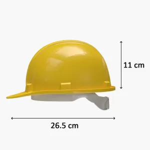 Yellow Plastic Hard Hat Construction Cap 1PC  Protect Your Head