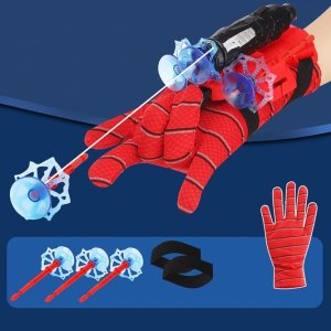 Web Shooter Toy for Kids Launcher Wrist Gloves