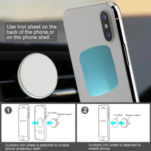 Secure Your Phone Anywhere with Mini Magnetic Car Dashboard Mount