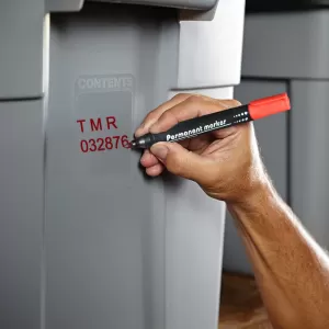 Red Permanent Markers For White Board Pack Of 12