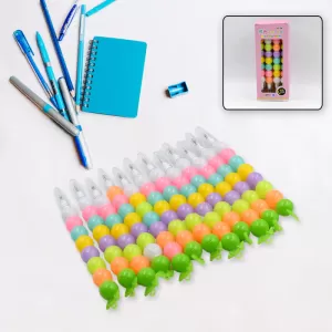 Stylish Pearls Pen Plastic Moti Design Gel Pen Multicolor Moti Attractive Pen