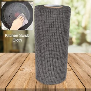 Durable Kitchen Scrub Cloth Microfiber Cleaning Cloth Roll