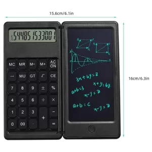 Foldable Calculator With 6 Inch Lcd Tablet Digital