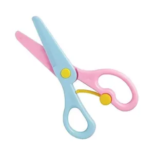 Kids Plastic Safety Scissors For Preschool Training