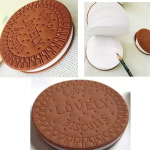 Round Biscuits Diary Notebooks Original Biscuits Smell