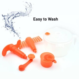 Miracle Atta Maker for Home 2 in 1 Ata Non Electric Dough Flour Machine