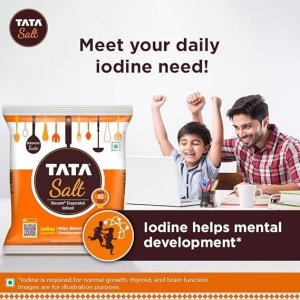 Tata Salt Iodised Crystal Salt 1 KG