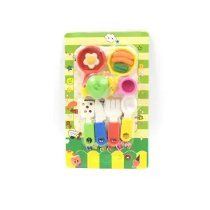 Fancy And Stylish Colorful Erasers  Cute Novelty Eraser Set 9 PC And 8 PC Set