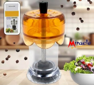 Transparent Plastic Salt and Pepper Grinder 1 Piece