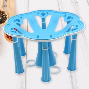Plastic Glass Stand Holder for Kitchen Dining Table Organizer