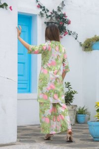 Fun Floral Co Ord Women Fashion Summer Set