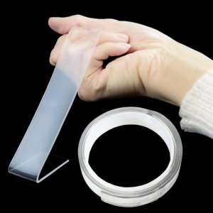 Sticky Tape Washable Adhesive 1M Tape Reusable