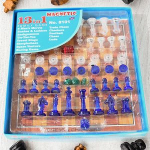 13 in 1 Family Board Game Set for Kids