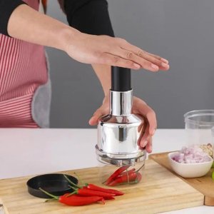Food Cutter Stainless Steel Blade Onion Vegetable Cutting Tool