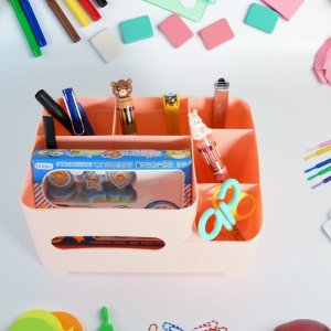 Desk Organizer Tissue Holder Home & Office Storage