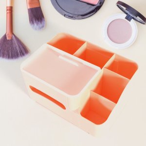 Desk Organizer Tissue Holder Home & Office Storage